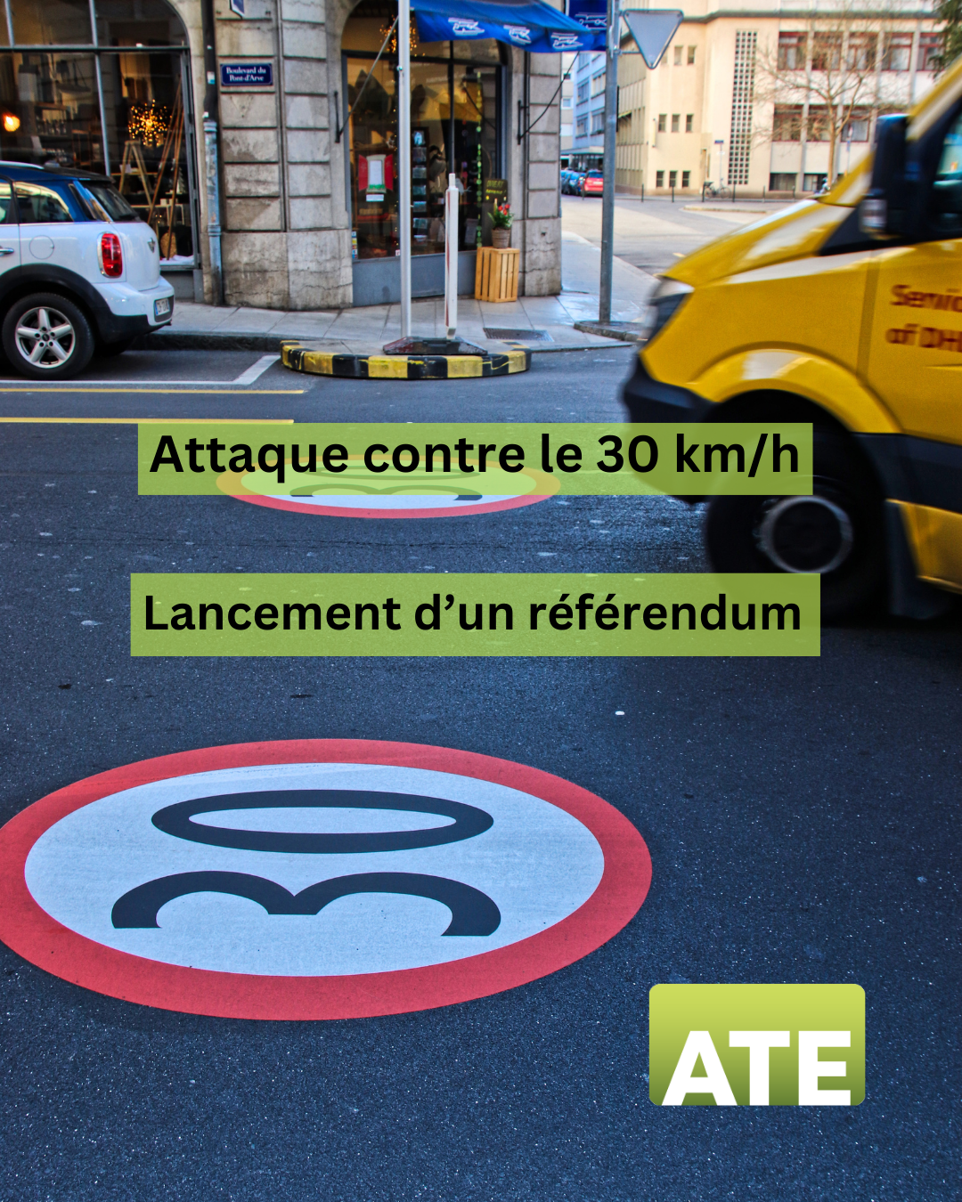 Feuille signatures 30 kmh