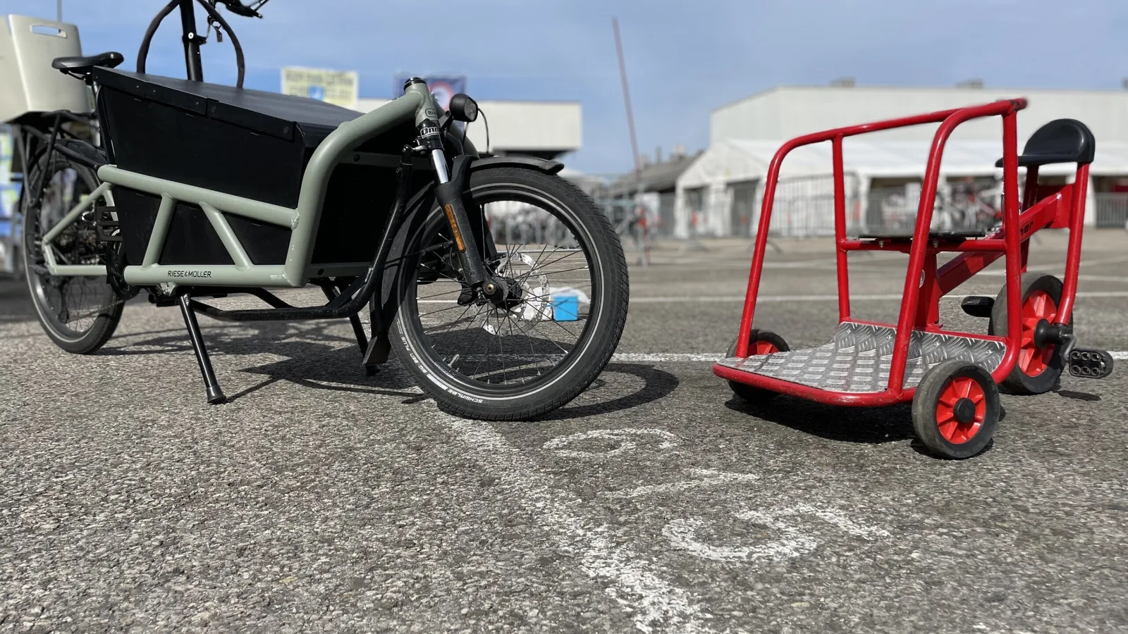 vélo de transport, Fête de la Transition