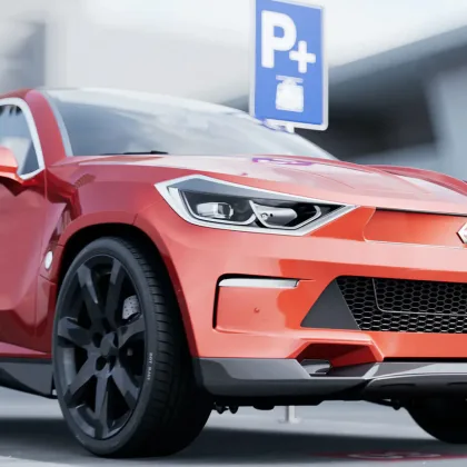 Voiture Park+Rail CFF