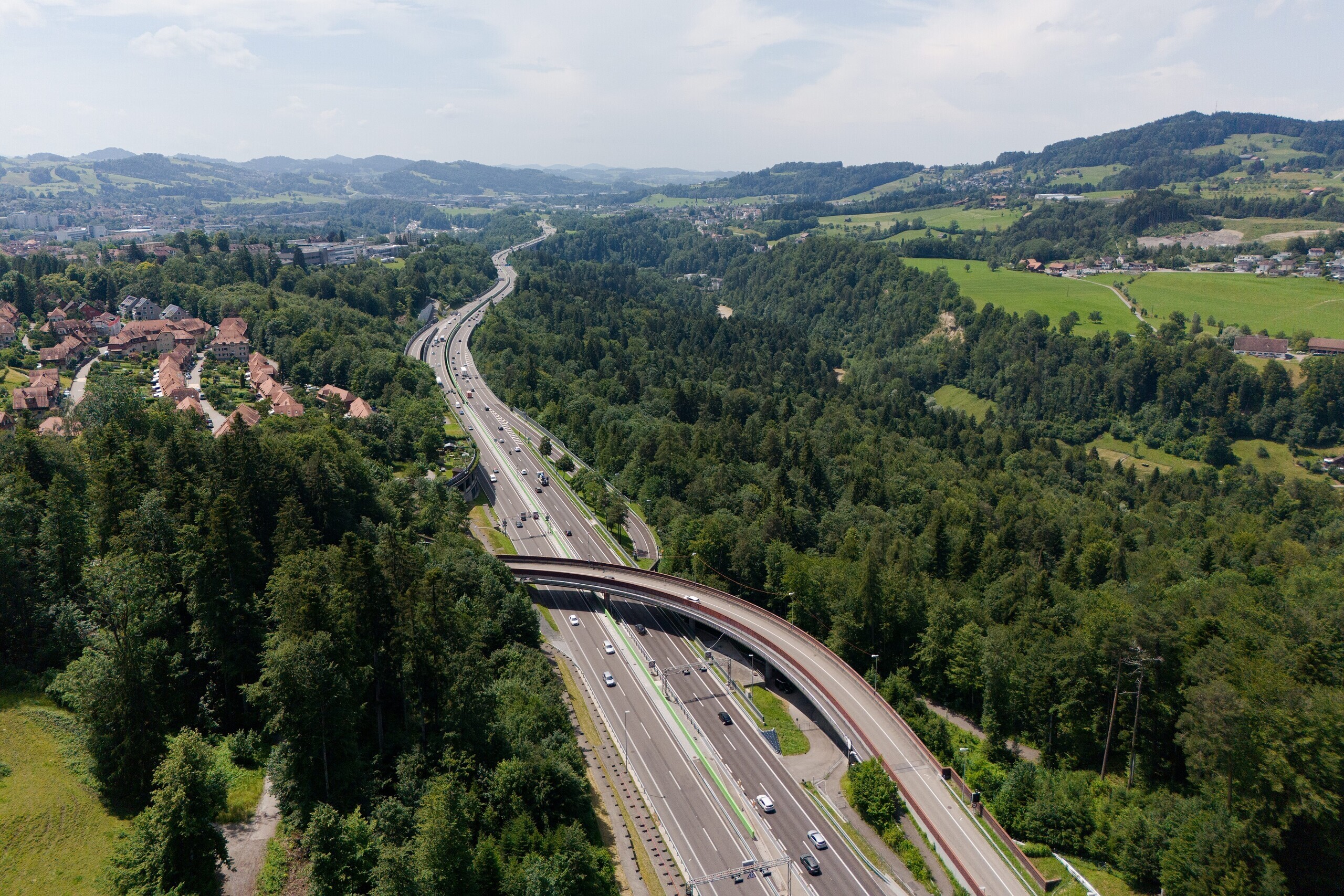 St. Gallen Non aux projets autoroutiers extrêmes