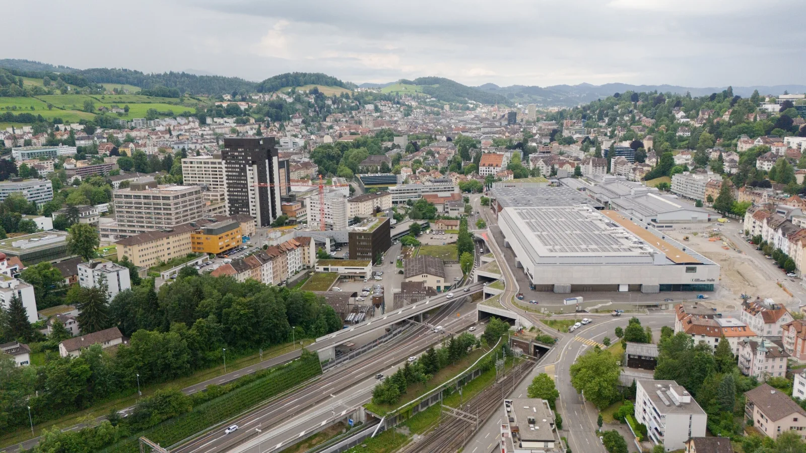 St. Gallen Non aux projets autoroutiers extrêmes