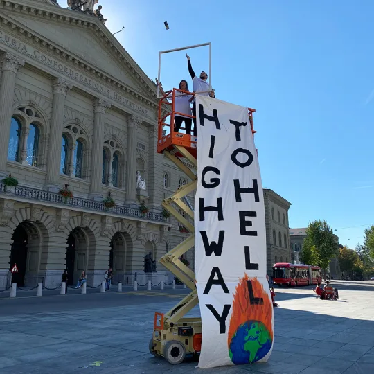 NON aux projets autoroutiers extrêmes Highway to hell jeuneATE