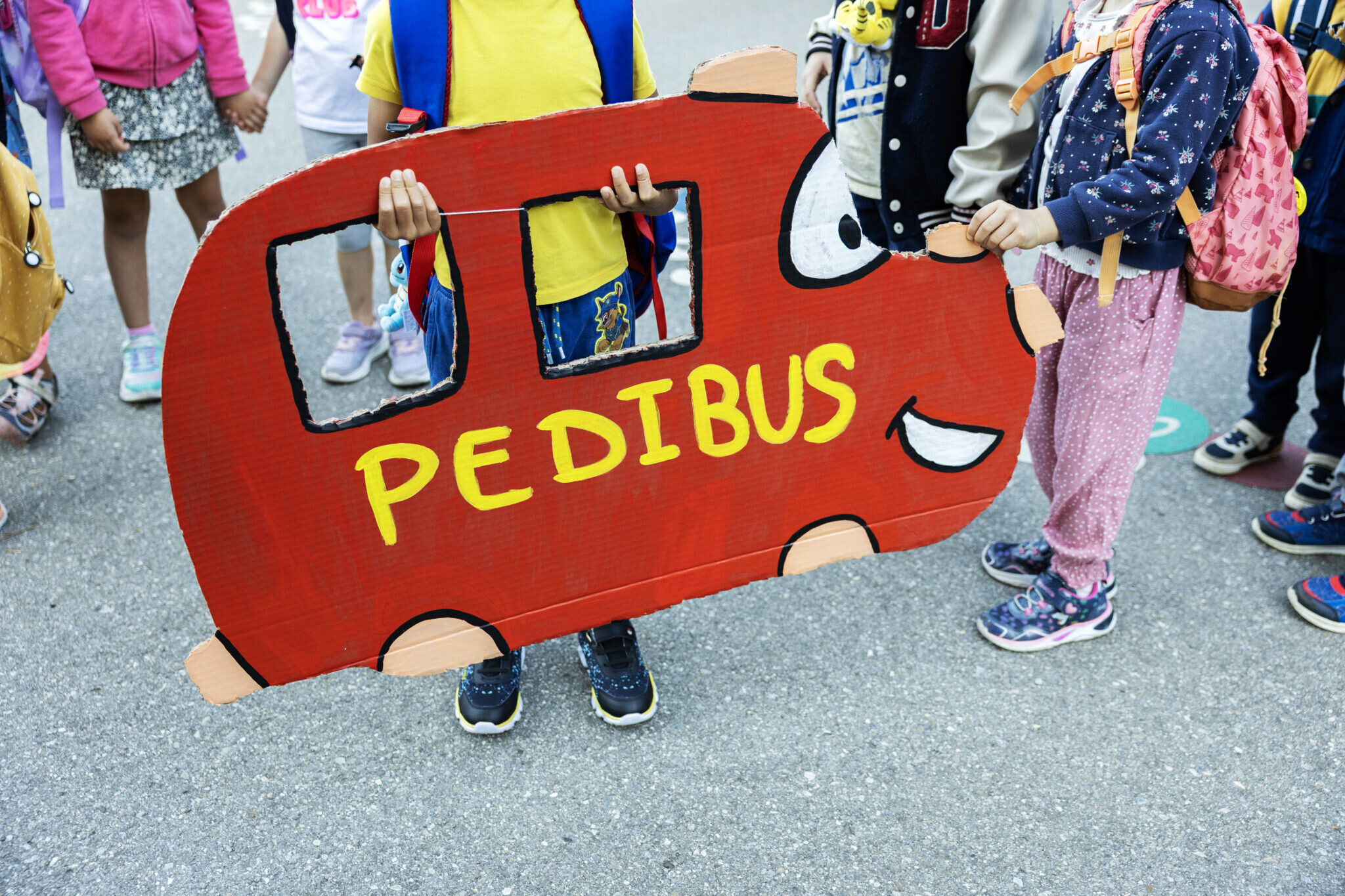 Blonay Vaud Journée internationale à pied à l'école