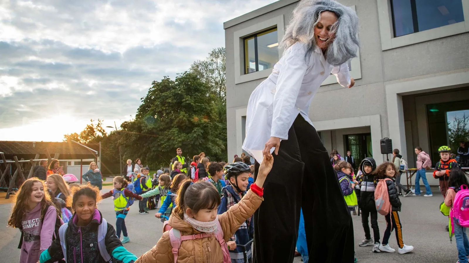 Journée internationale à pied à l'école