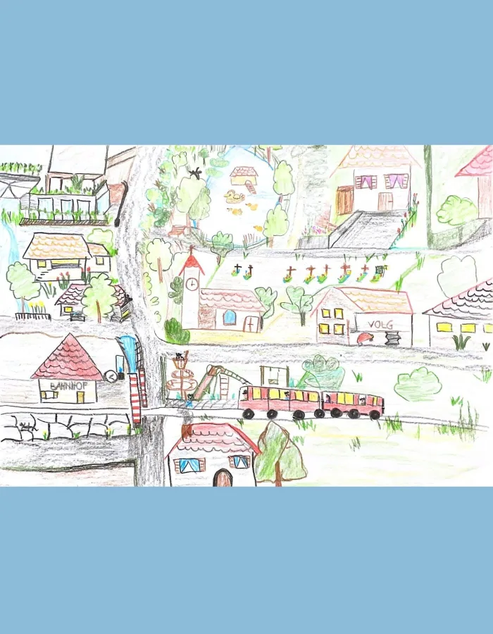 Fiona Tanner concours de dessin walk to school