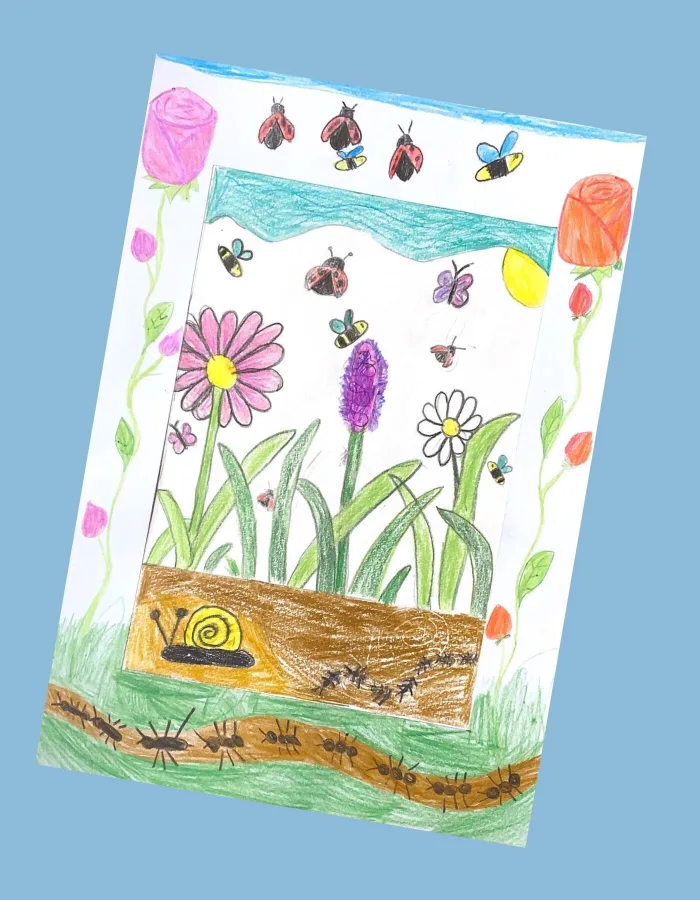 Stella Fankhauser concours de dessin walk to school