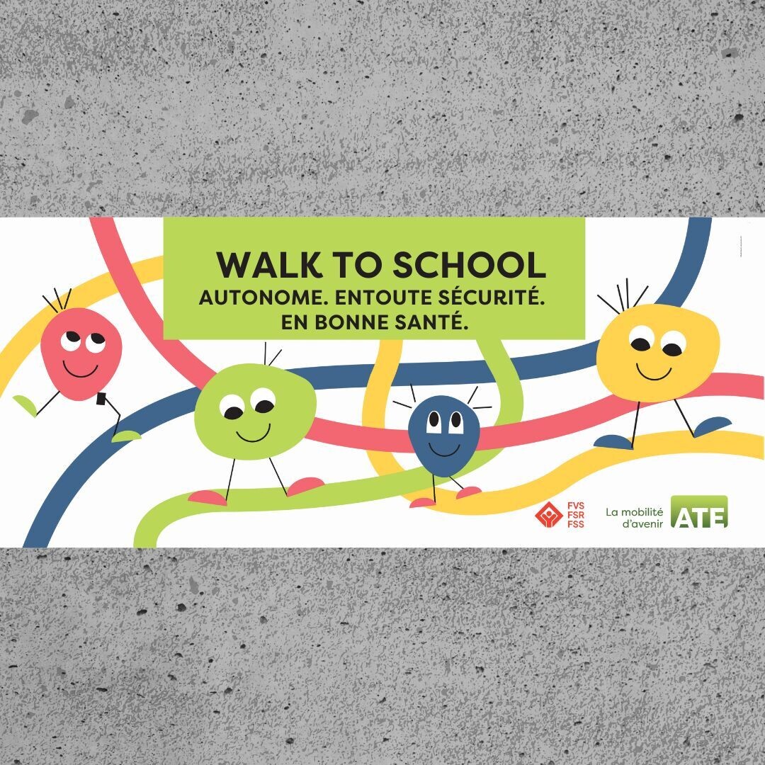 Walk To School Banderole 2025 FRS