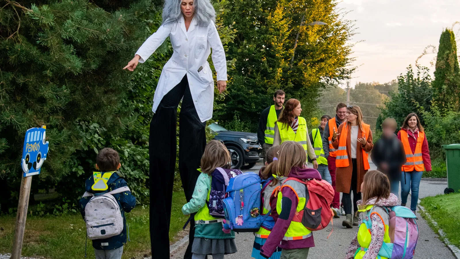 Journée internationale à pied à l'école
