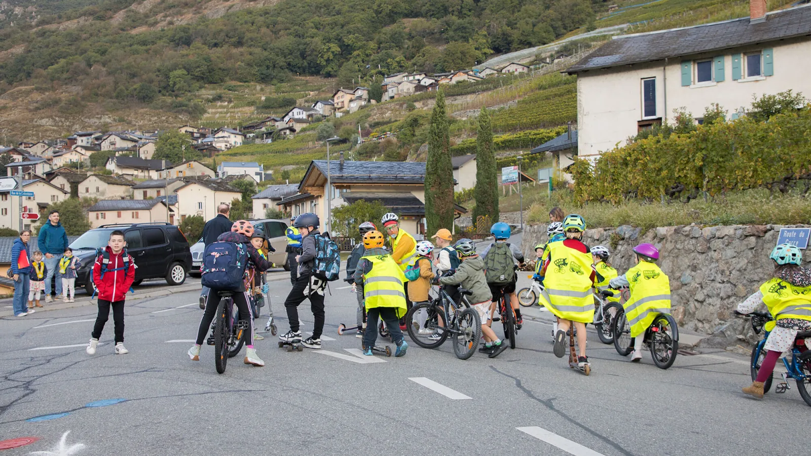 Journée internationale à pied à l'école
