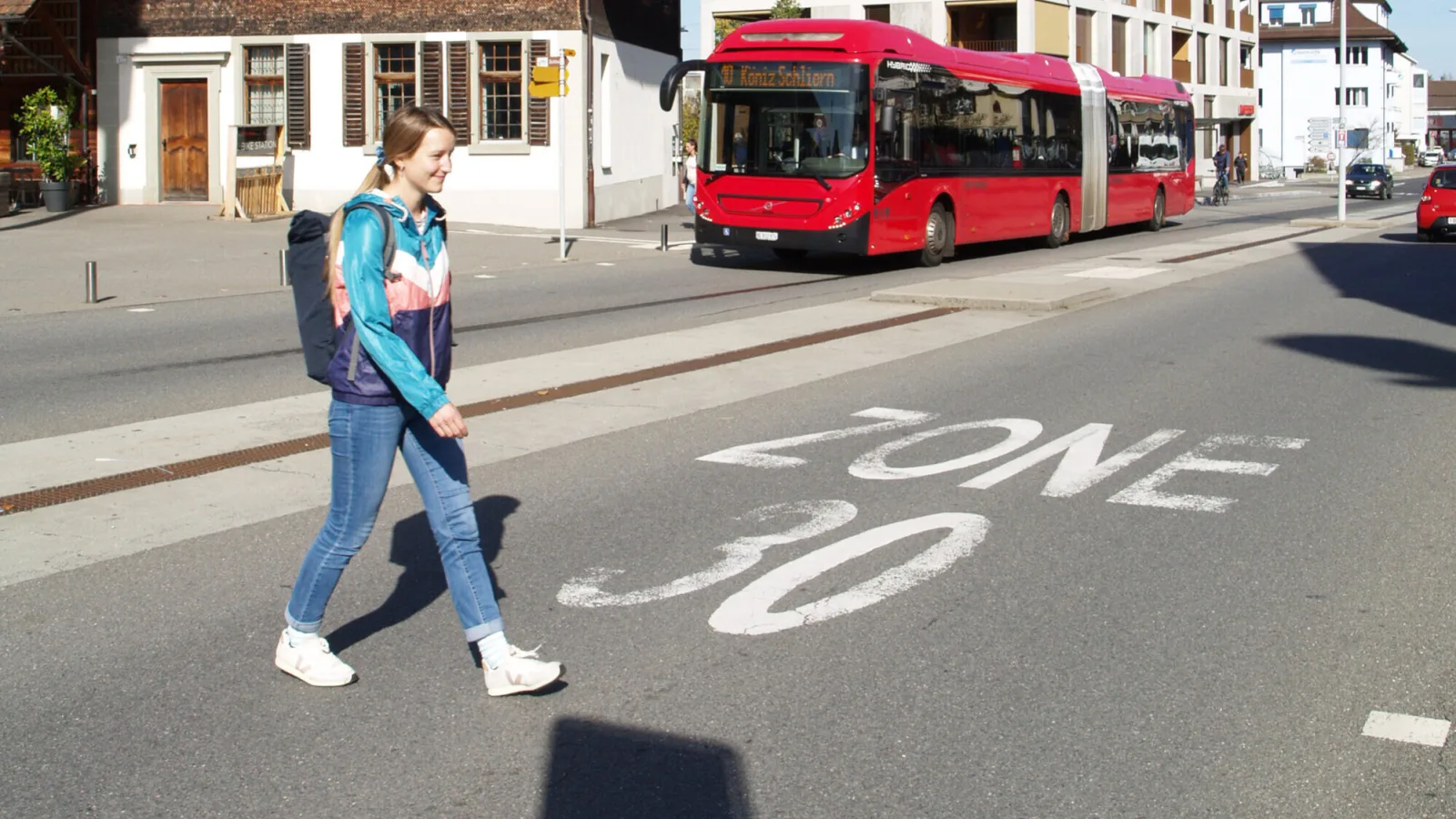 zone 30km/h Sécurité routière  Qualité de vie transport public