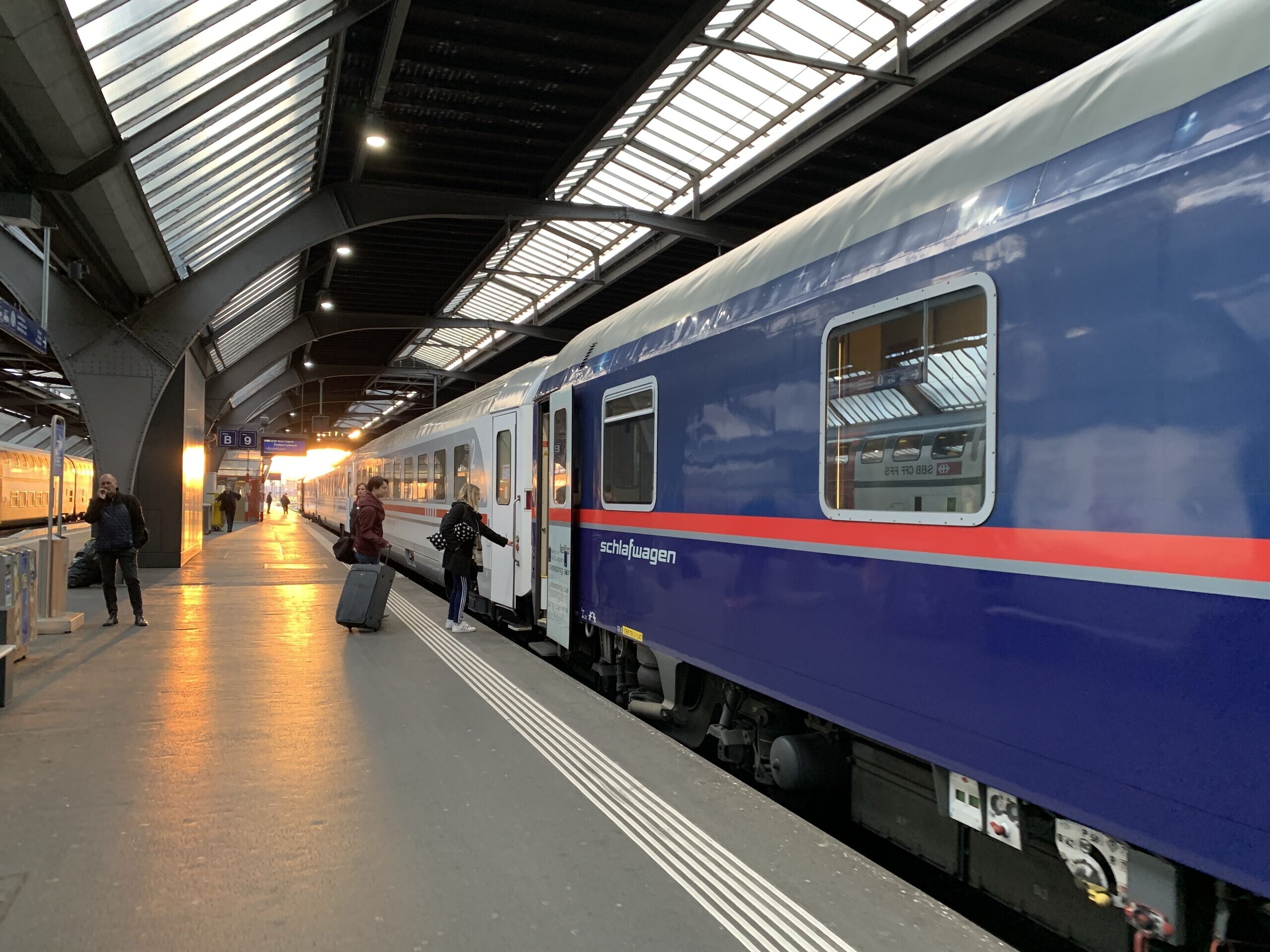 train de nuit voyager durable