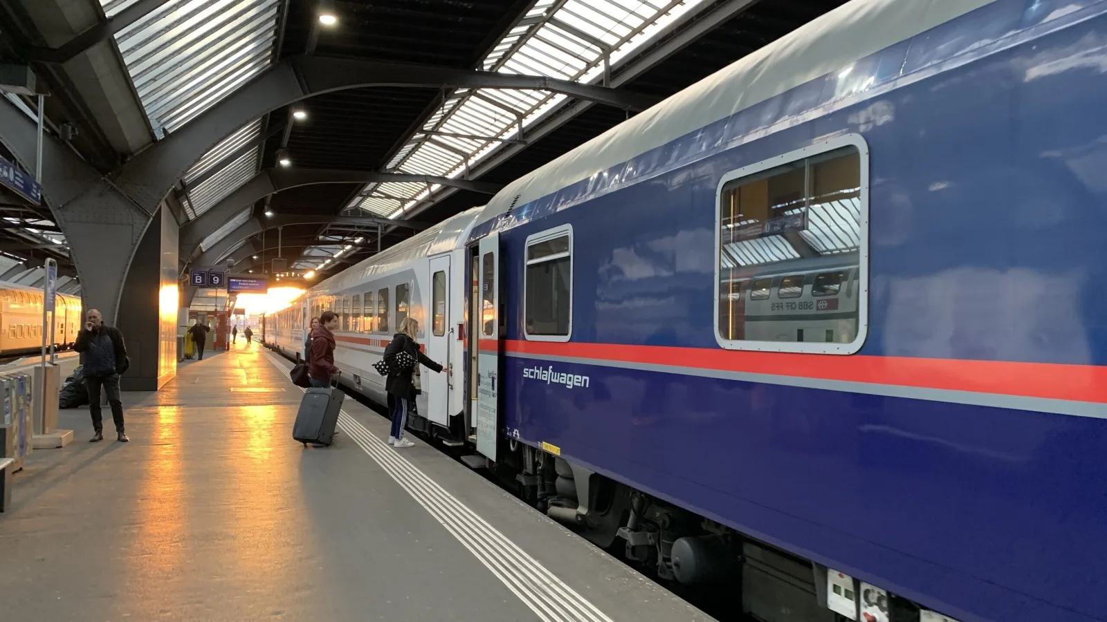 train de nuit voyager durable