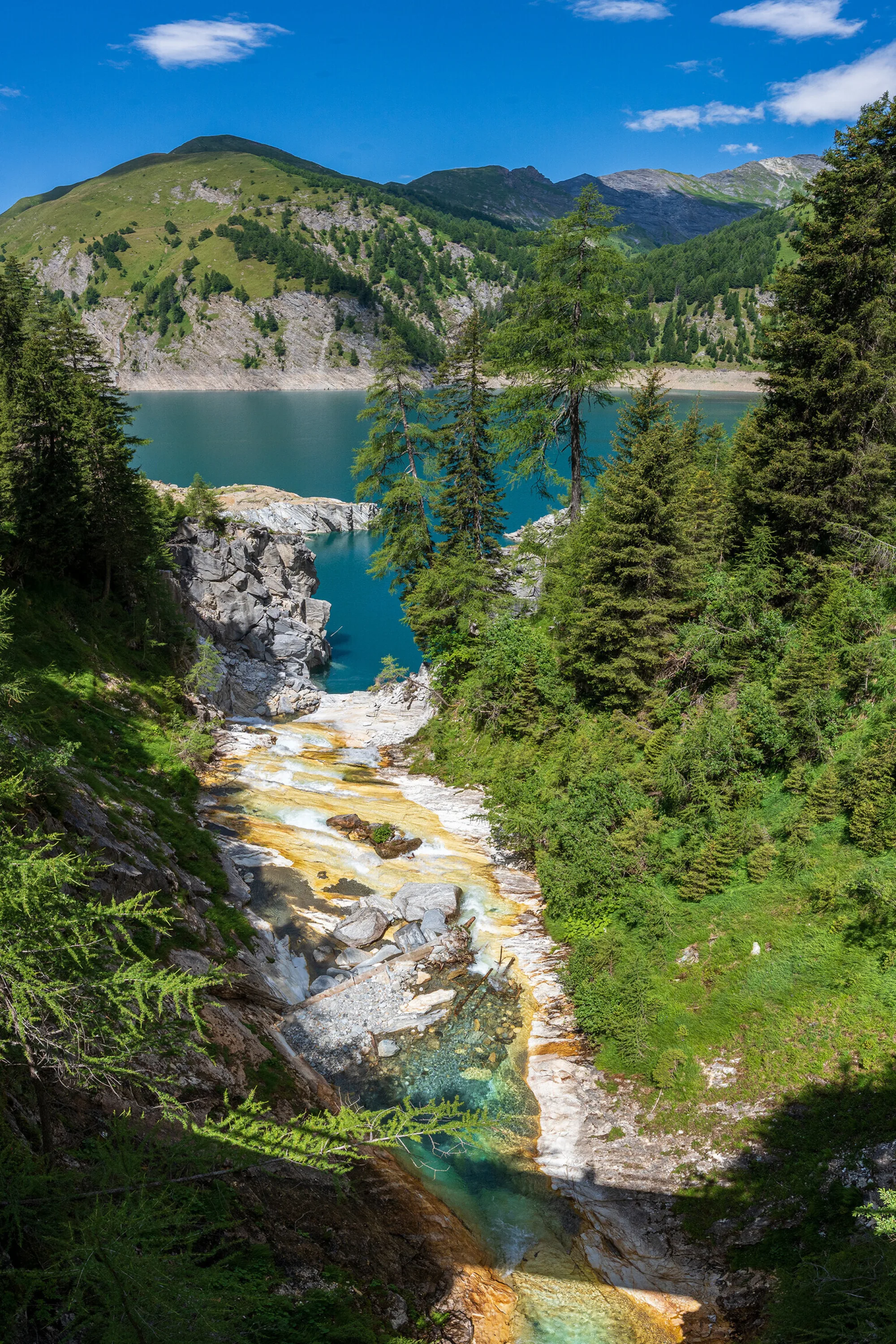 Greina Lago di Luzzone Ri di Scaradra