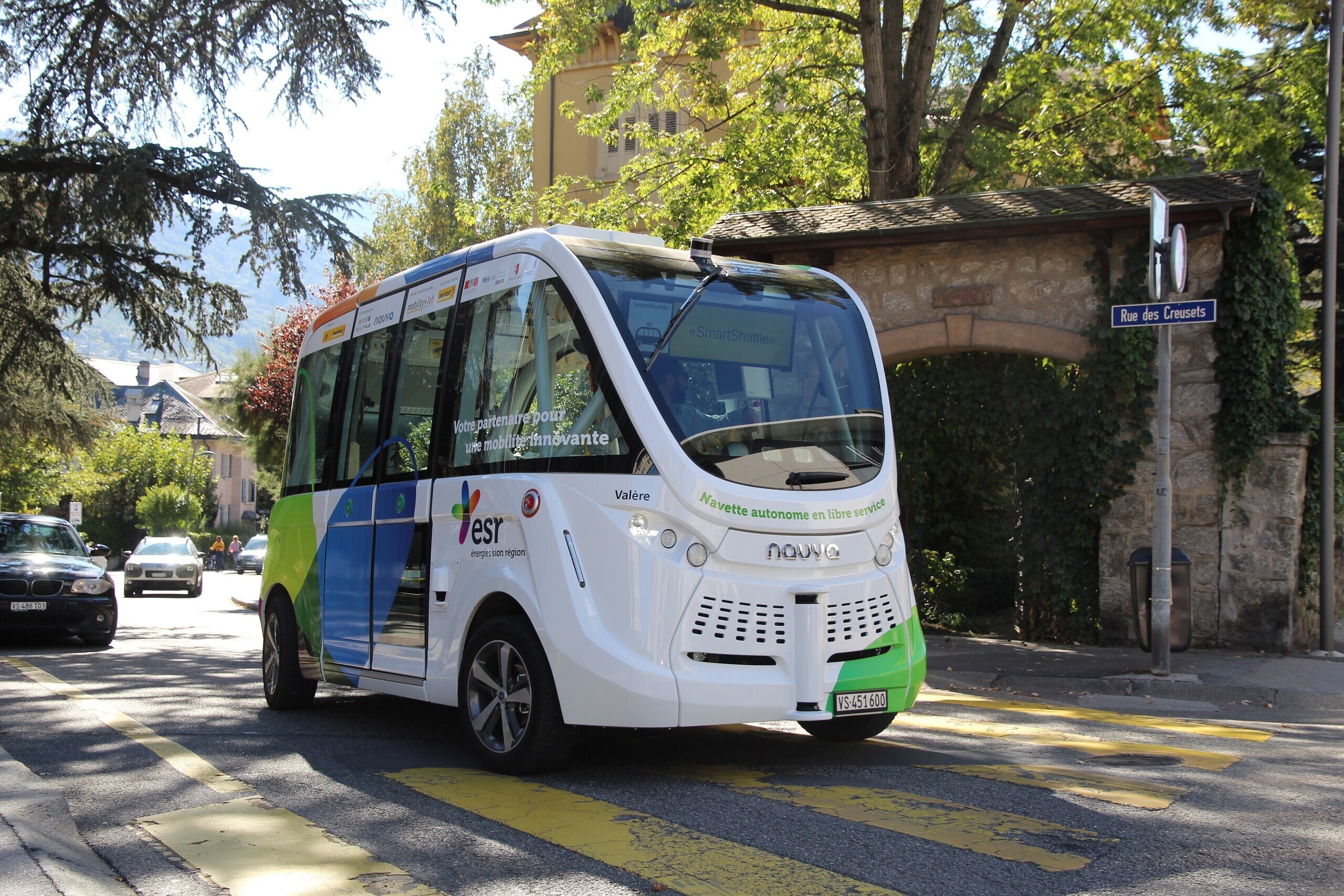 Bus autonome Numérisation Position de l'ATE