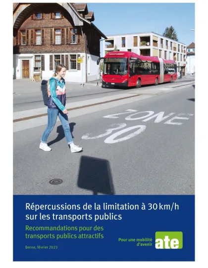 Répercussions de la limitation à 30 km/h sur les transports publics