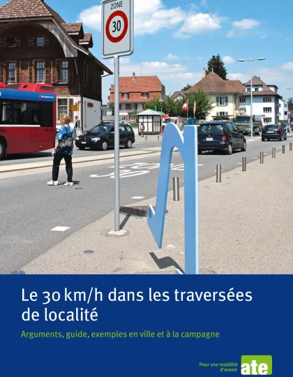 Le 30 km/h dans les traversées de localité