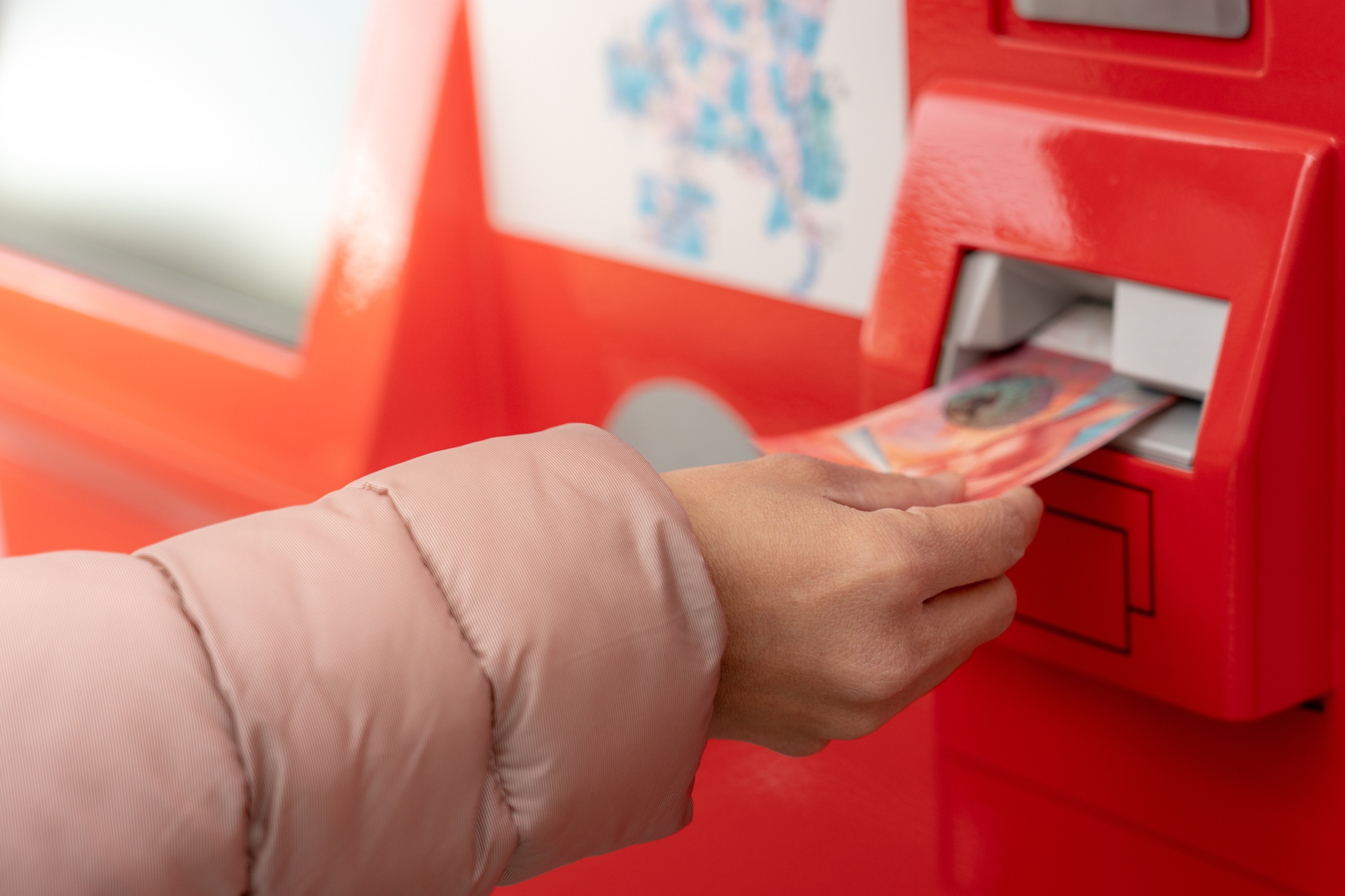 Distributeur automatique de billets Lettre ouverte