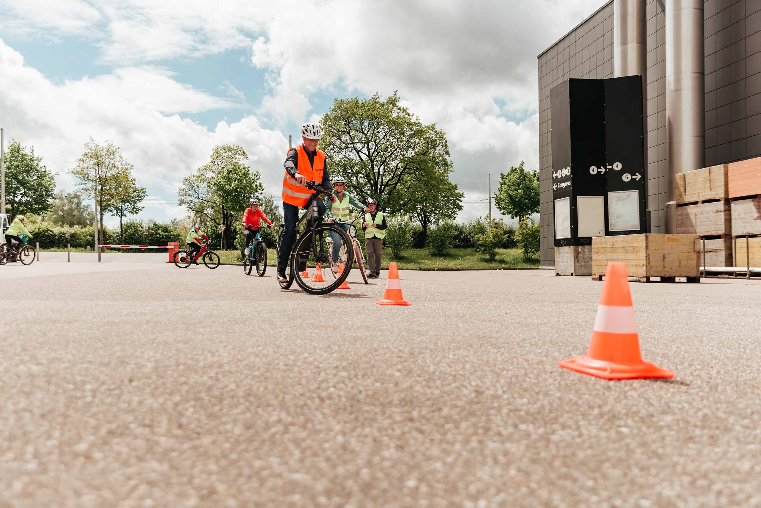 Conducteur de vélo électrique Cours