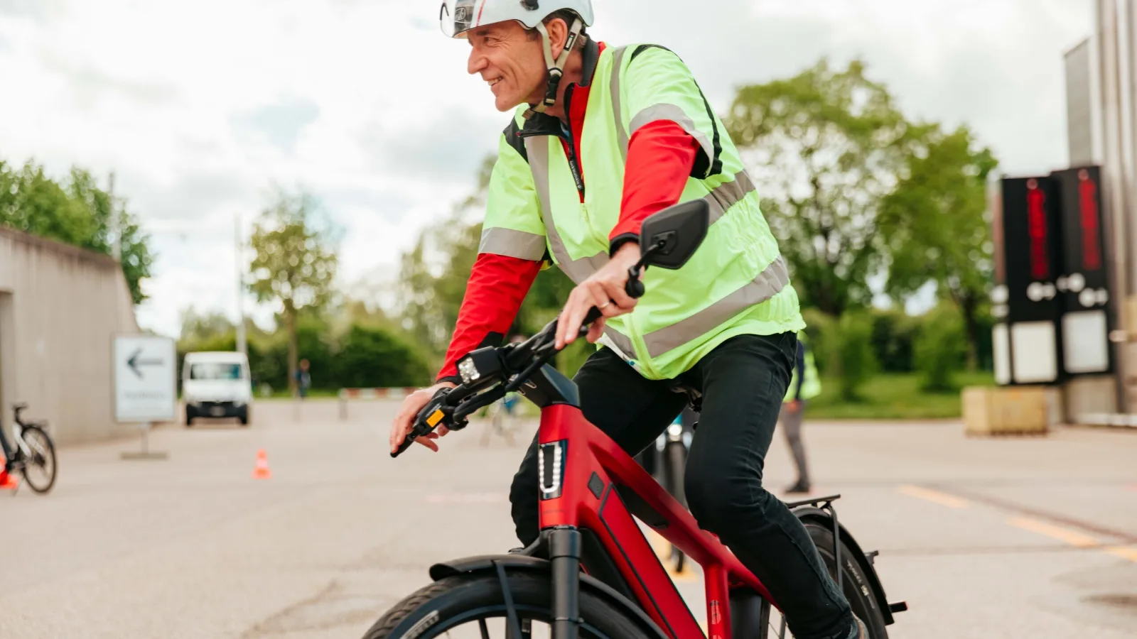 Conducteur de vélo électrique Cours