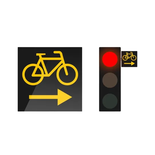 Virage à droite libre au feu rouge