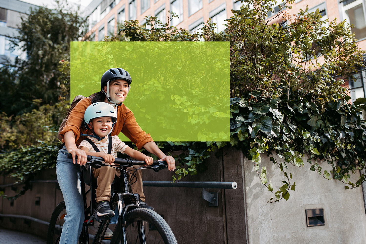 Femme Vélo Siège enfant Assurance vélo