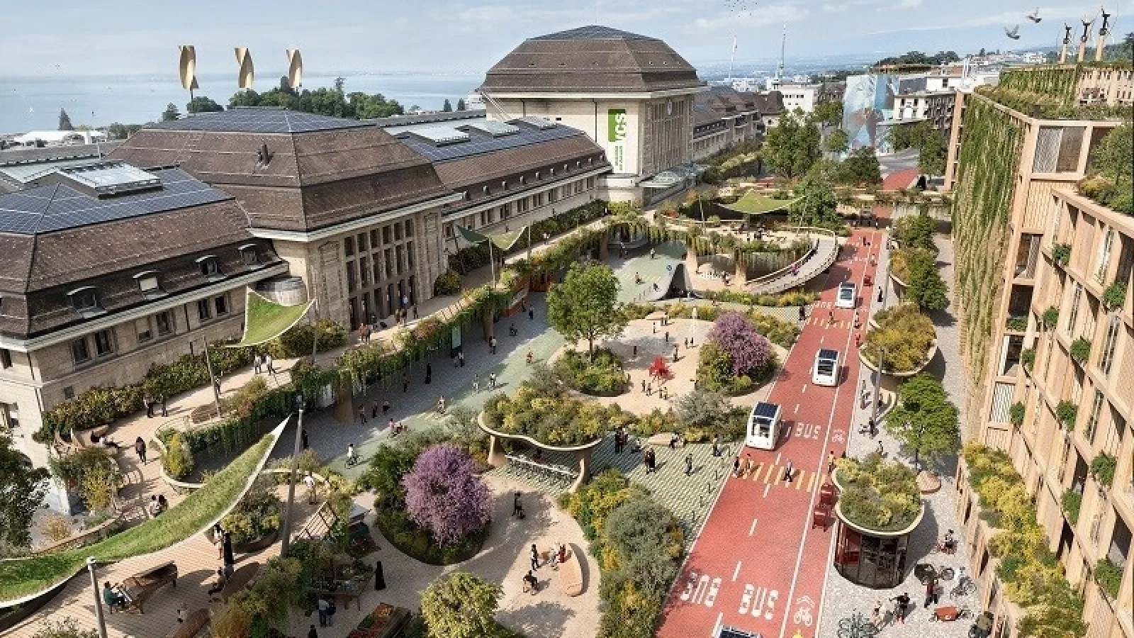 Lausanne Espaces de vie 2045 utopies réelles ATE