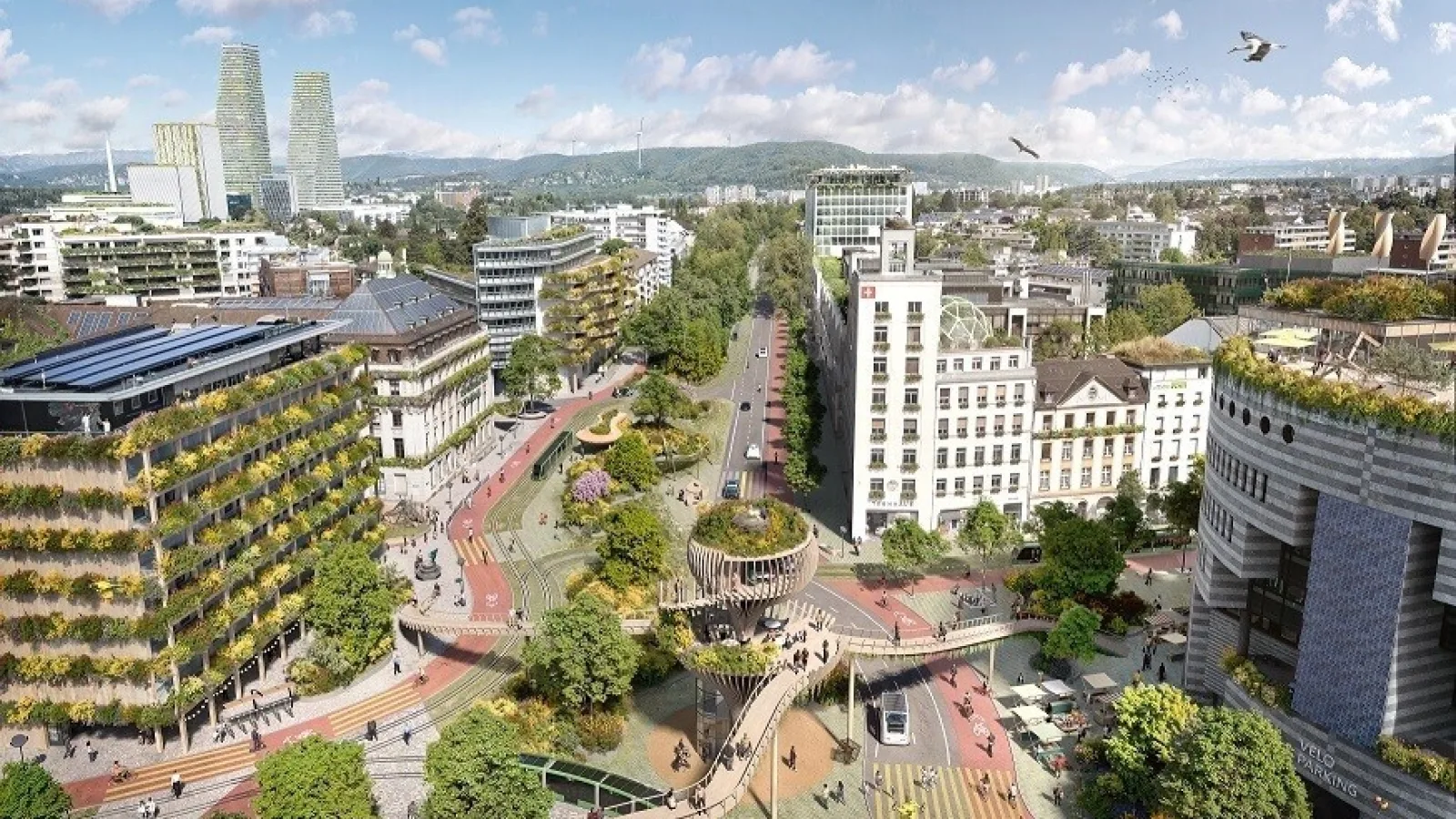 Bâle Espaces de vie 2045 utopies réelles ATE