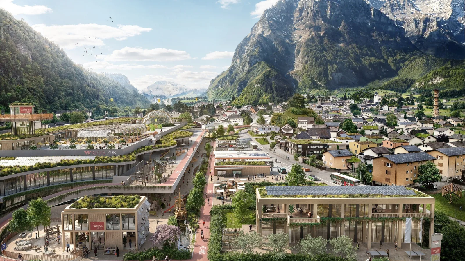 Glarus Espaces de vie 2045 utopies réelles ATE
